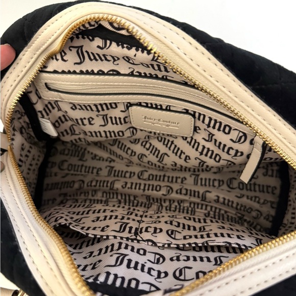 Juicy Couture Purse Velour Royal Moment Bowler Bag Coin Purse - Picture 8 of 8